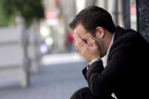 homme triste